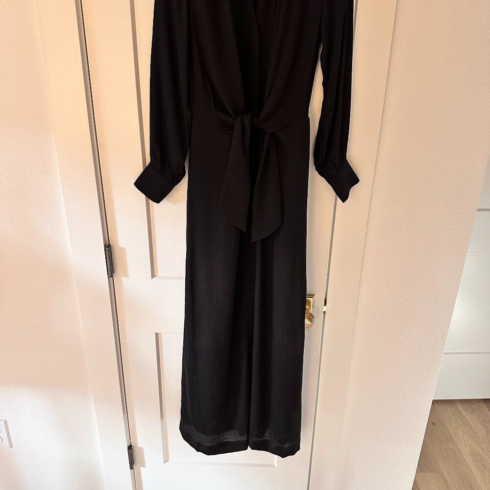 BROCHU WALKER Madsen Maxi dress in black onyx - Size XS